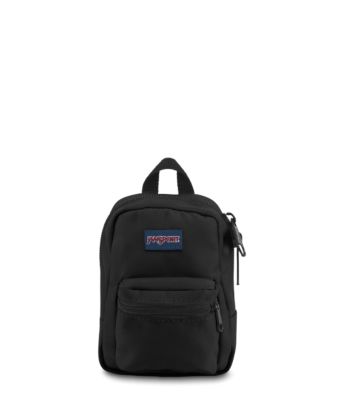 small black jansport backpack