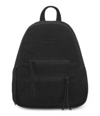 soft leather mini backpack