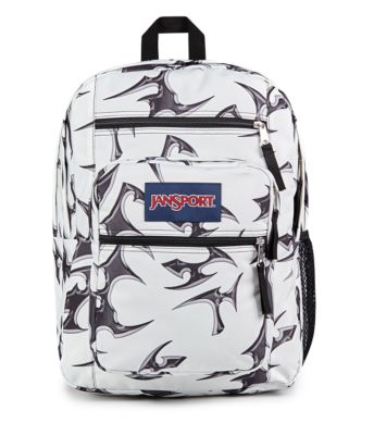 JanSport Big Student Backpacks - Cyber Silver White