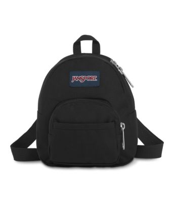 jansport mini black backpack
