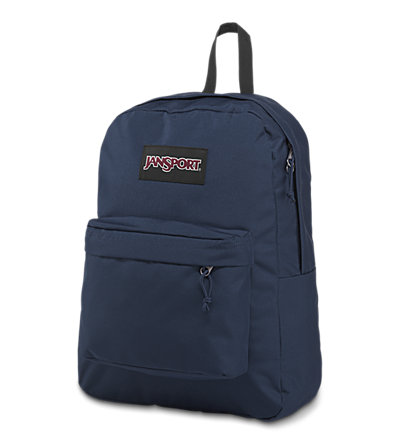 NEW JanSport Supermax Backpack Daypack 15" Laptop Book Bag Blue Cosmos 