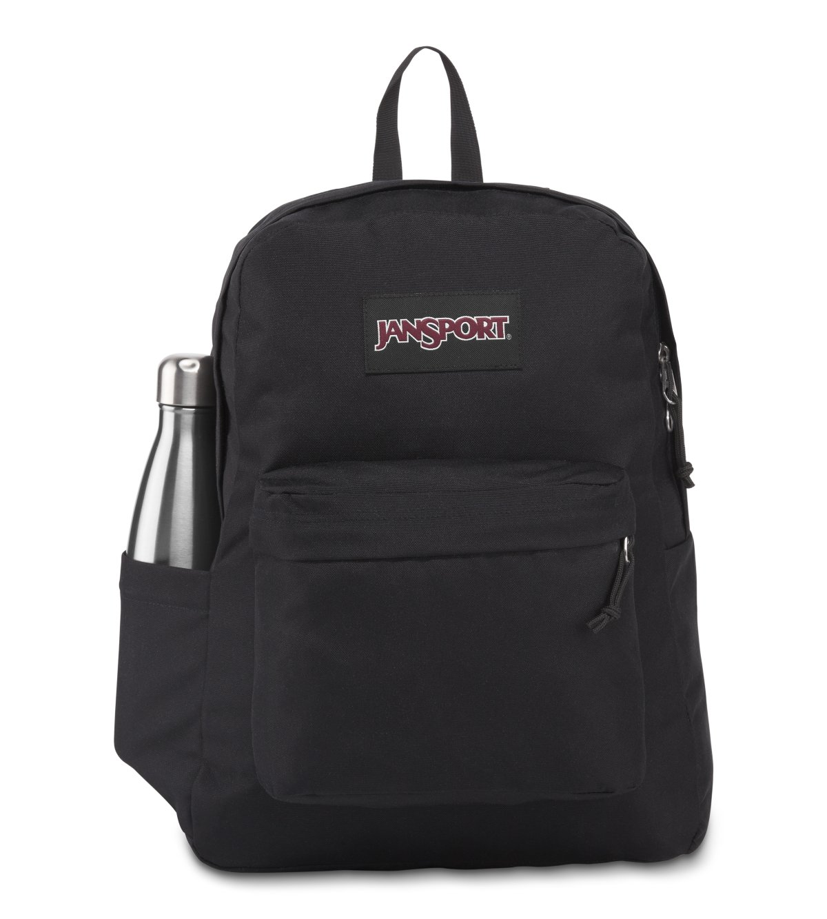 Jansport Superbreak Backpack - Black logo