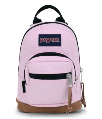 Baby pink jansport best sale