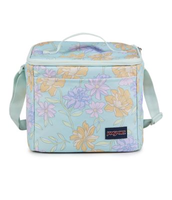 JanSport Super Snack - Faded Floral Fresh Mint