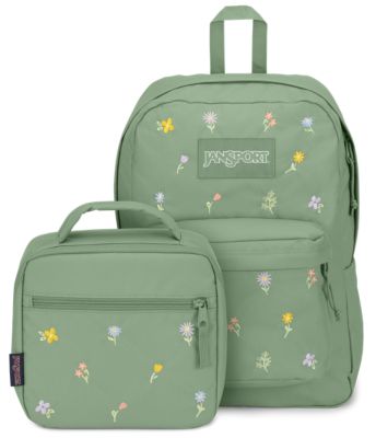 Jansport backpack with matching lunch box online