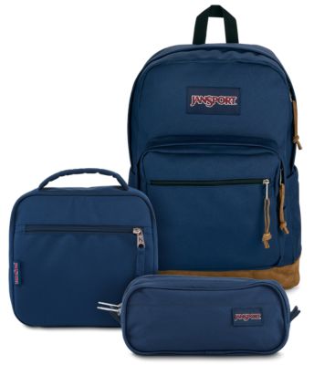 Navy jansport best sale