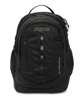 jansport black laptop backpack