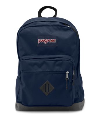 blue and black jansport backpack