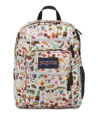 jansport big student backpack painted chevron