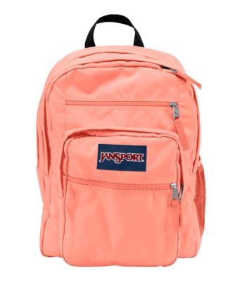 jansport peach backpack