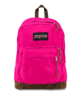 Hot pink sales jansport backpack