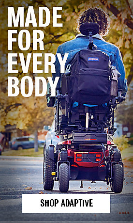 Made for every body. Shop Adaptive.