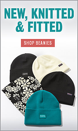 NEW,KNITTED AND FITTED. Shop Beanies