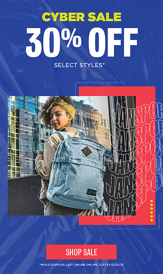 CYBER SALE 30% OFF SELECT STYLES*