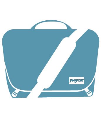 jansport laptop shoulder bag